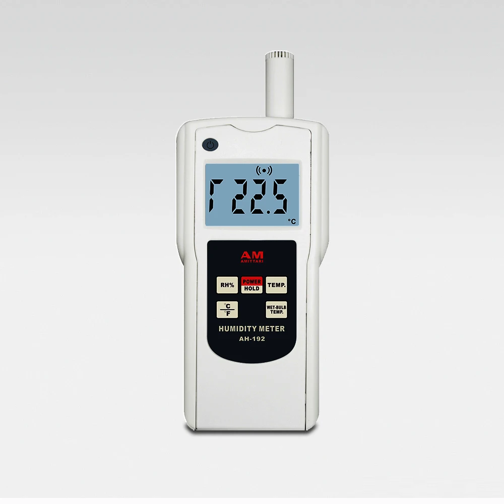 

Digital Humidity Meter AH-192 Humidity: 0.1 to 95 %RH Temperature: -10 °C to 50 °C Ambient Temperature Humidity Meter