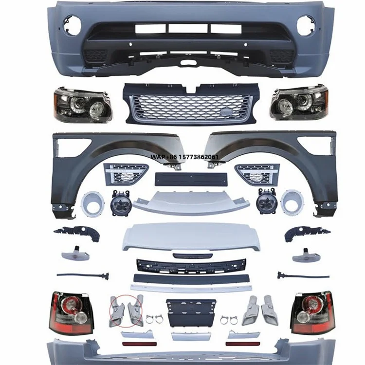

for 05-13 Range Rover Sport Upgrade Limited Edition Exterior Kit Full Body Kit Front Bumper Rear Bumper BDL