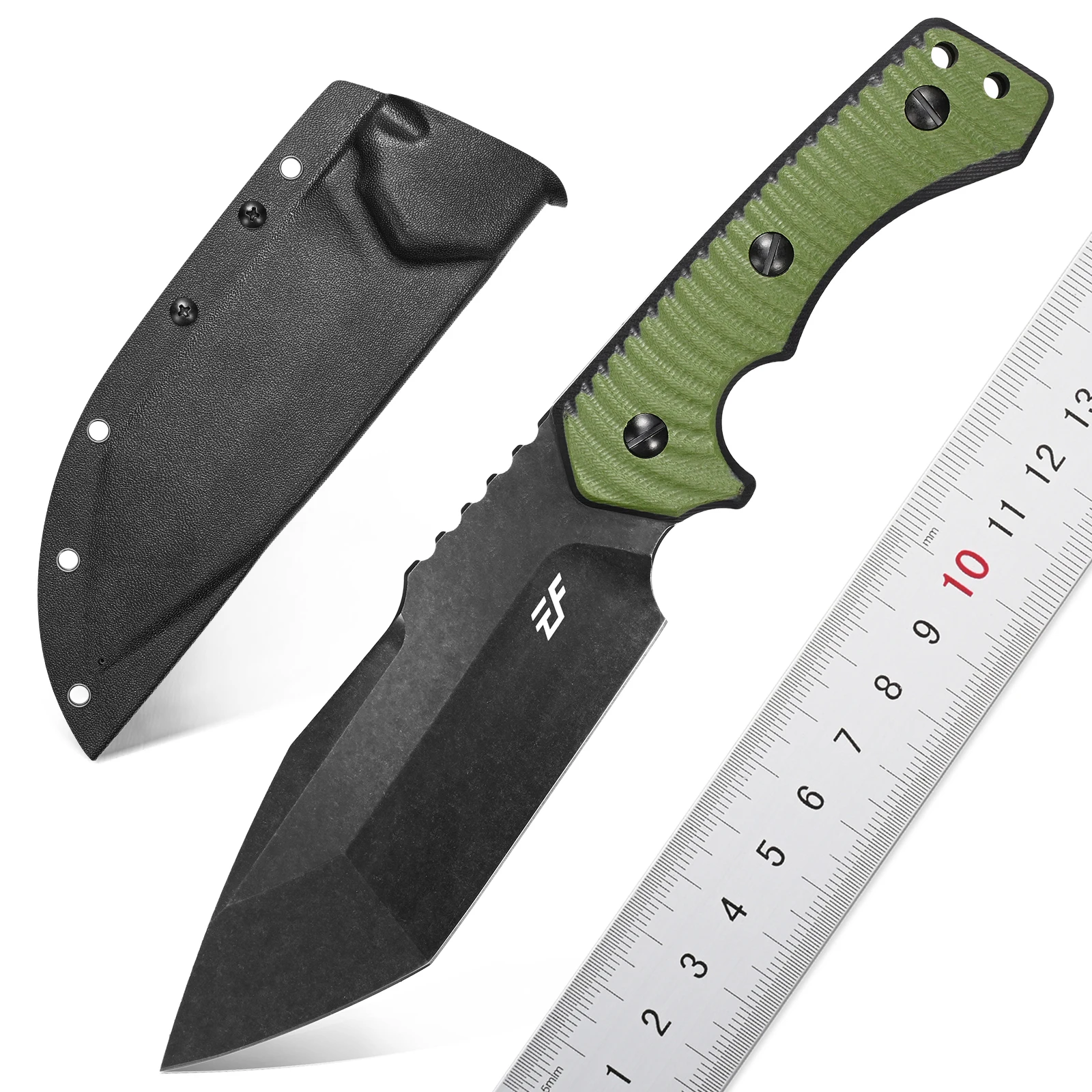 New Eafengrow EF142 Fixed Straight Knives DC53 Steel Blade G10 Handle Fixed Blade Knife EDC for Working Camping