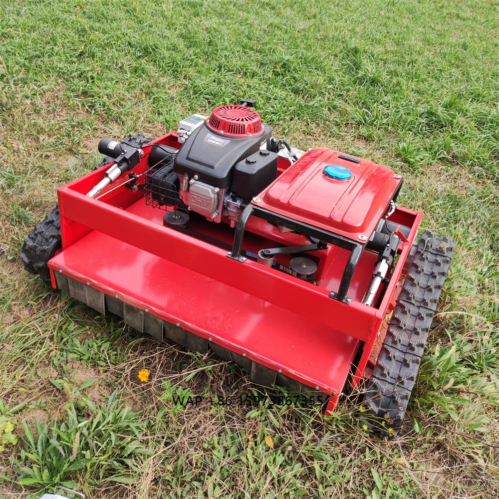 Crawler Lawn Mower Smart Remote Control Rotating Weeder Garden Lawn Mower