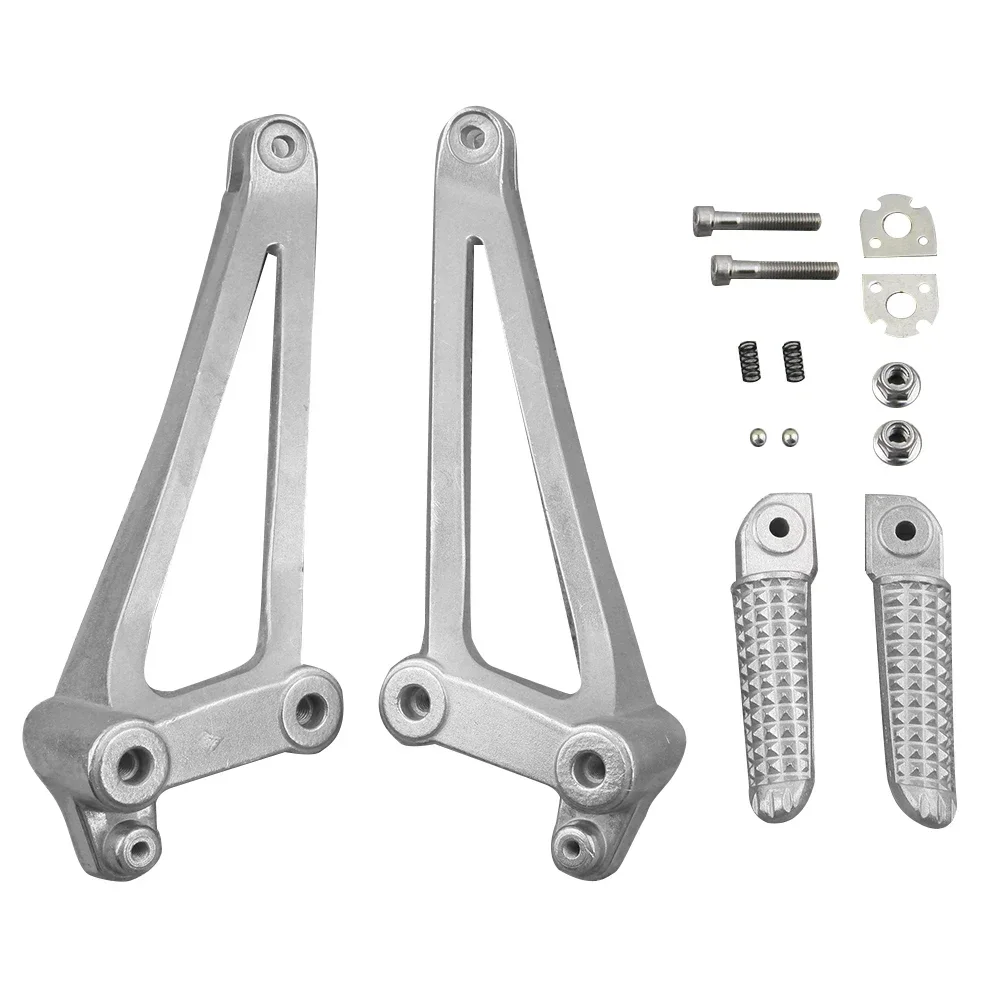 

For YAMAHA YZF R1 2009 2010 2011 Aluminum Alloy Motorcycle Footrest Footpegs Rear Passenger Foot Pegs Brackets