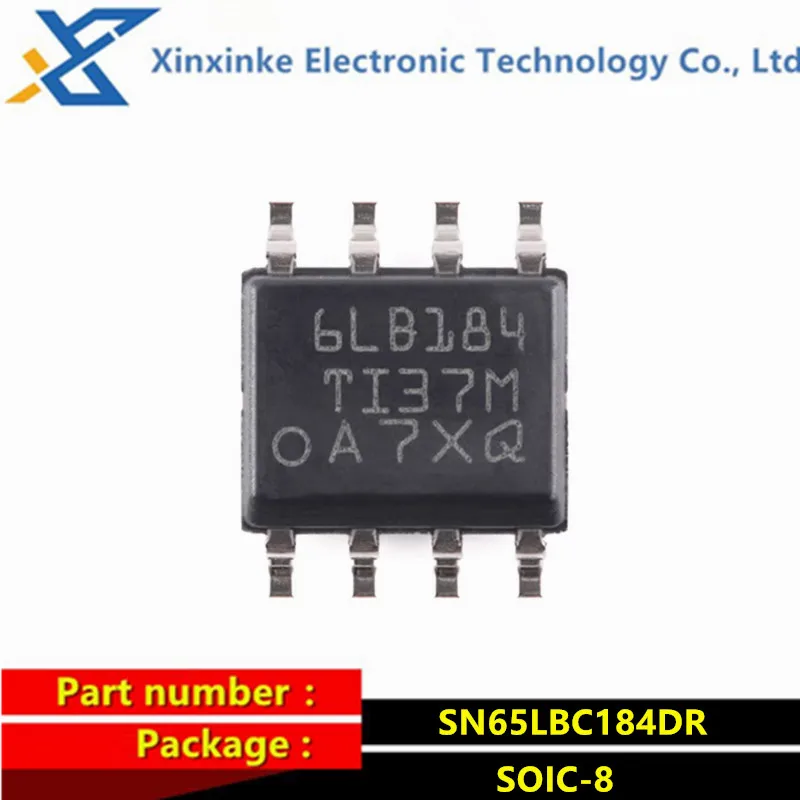 

10PCS SN65LBC184DR SOIC-8 6LB184 RS-485 Interface IC Trans Volt Spprssn Diff Transceiver Brand New Original