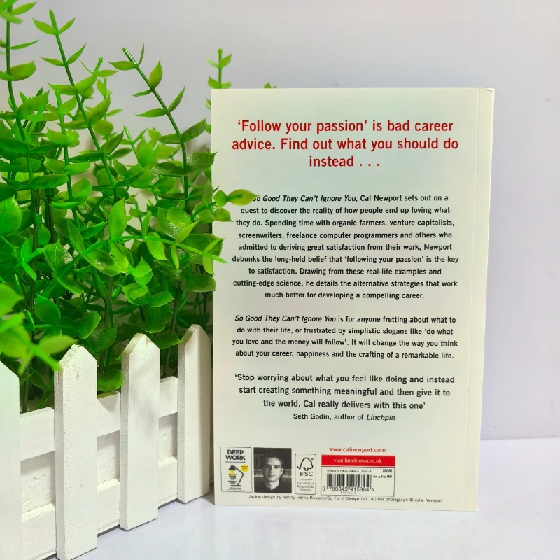 Así bueno, no puedes ignorarte por Cal Newport: ¿Por qué las habilidades Trump Pasión en la construcción de una carrera notable?