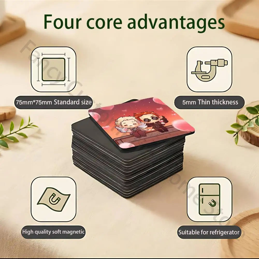 G-Good O-Omens TV Best-Selling Strong Magnetic Fridge Magnets Adhesive to Metal Surfaces