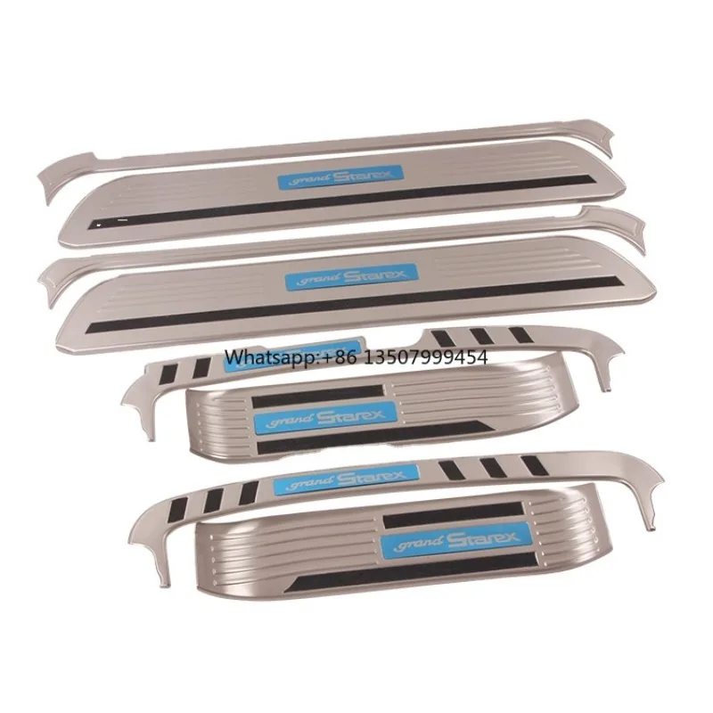 

RHD Steel Door Sill Plate With Blue Label for H1 for GRAND STAREX