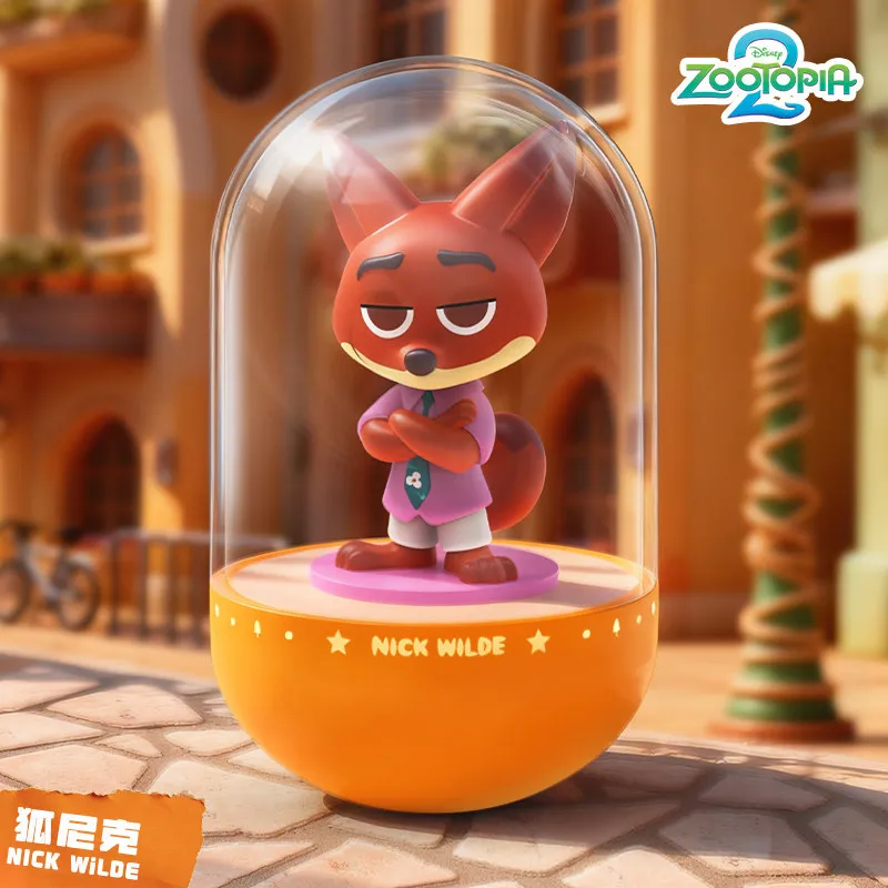 

Ночник Zootopia, слепая коробка, фигурка Джуди, кукла, официальные товары, рождественский подарок для девочек, экшн-фигурка, коллекционная игрушка