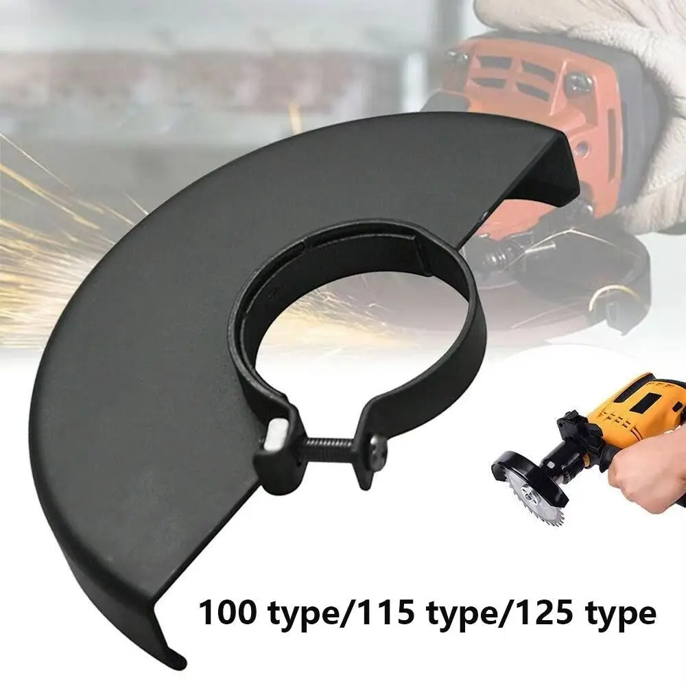 

Металлическая защитная крышка для угловой шлифовальной машины, замена крышки диска шлифовальной машины типа 100/115/125, черная безопасность