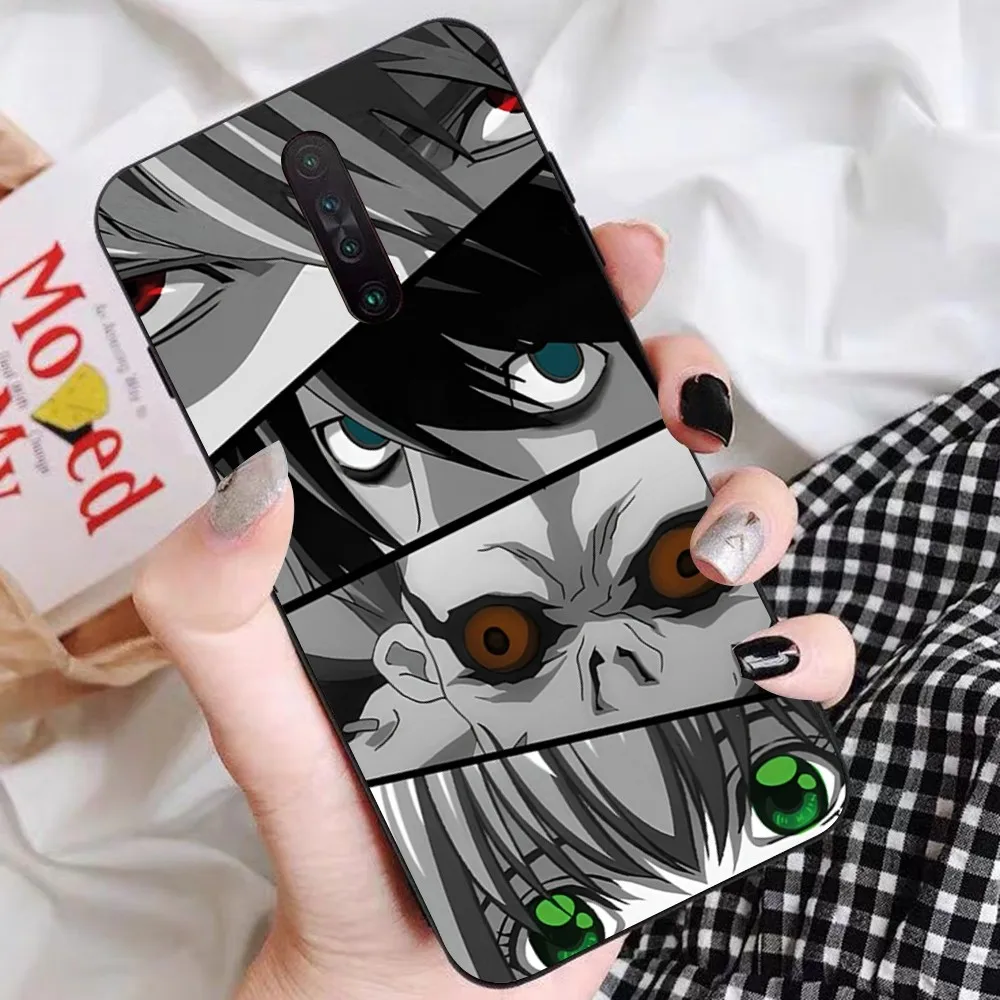 Thrilling Anime Death Note Phone Case For Redmi 5 6 7 8 9 10 plus pro 6 7 8 9 A GO K20 K30 K40 pro plus F3 Fundas