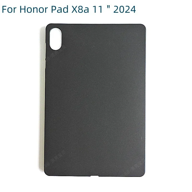 Tablet Case For Honor Pad X8a 11-inch 2024 NDL-W09 Flexibel Black TPU Shell Soft Silicone Cover For Honor Pad X8a Case 11