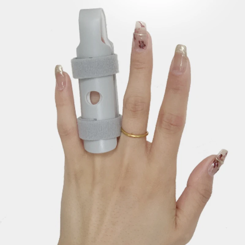 1Pc Finger Splint  Foam Support Brace Finger Splint Hand Trigger Broken Finger/Sprain/Fracture/Pain Relief/ Joint Immobilization image 4