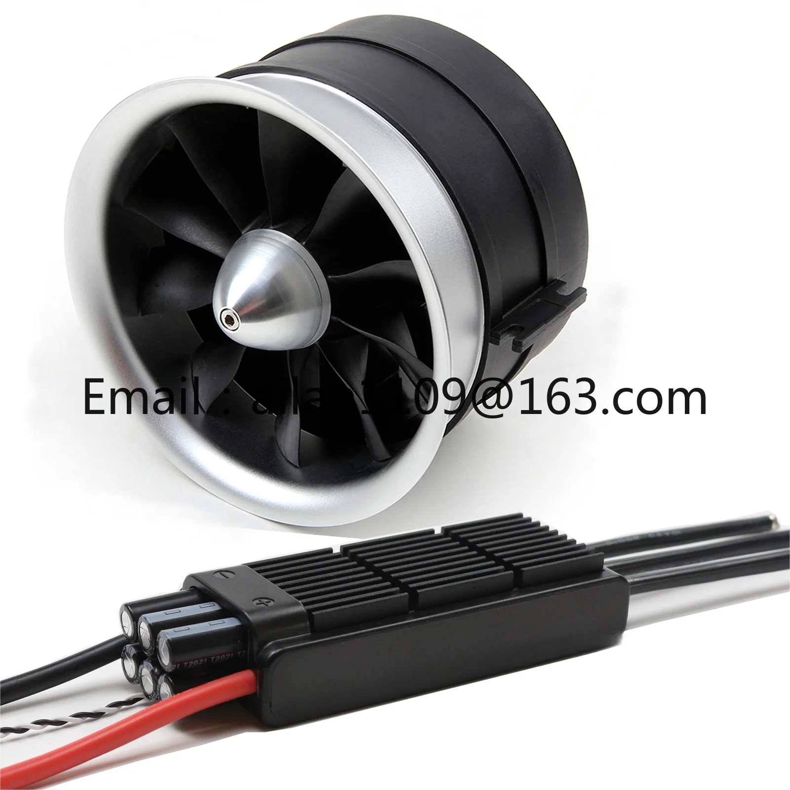 

120 мм EDF с 150A ESC Semimetallic-Электрический Ducted Fan 12S 640KV 8,6 kg упорный для радиоуправляемого самолета