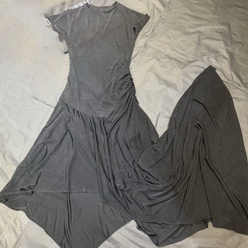 

2026 Summer Women's Knit Dress — Stretchy Corset-Style Elegant Evening Gown | Y2K New Fashion Party Bodycon Dress bra