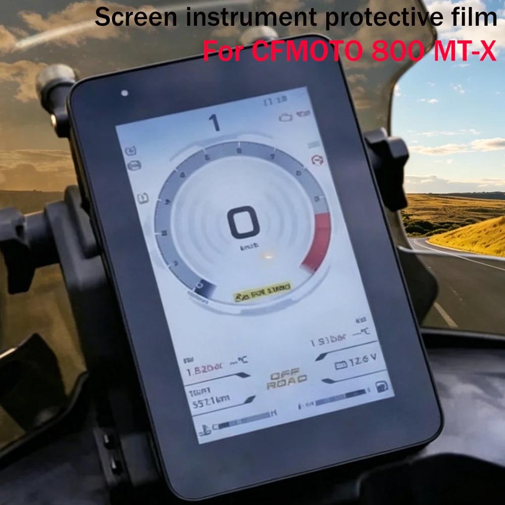 For CFMOTO 800 MT-X 800 MTX Motorcycle Dashboard Screen Protector Screen 800MT X Scratch Resistant Protection Film 800mtx