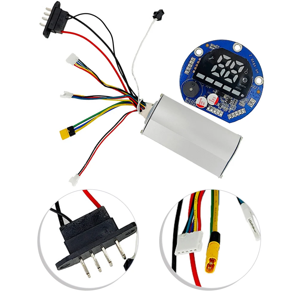 مجموعة وحدة التحكم البديلة ولوحة العرض لـ HX لسكوتر كهربائي X6 مقياس 36 فولت لأداء موثوق