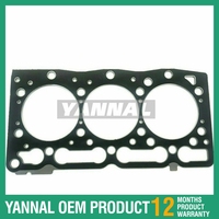 1-year warranty 1 PCS For Kubota D1105 Head Gasket RTV1100 RTV1140 B2400 B2410 1G063-03310