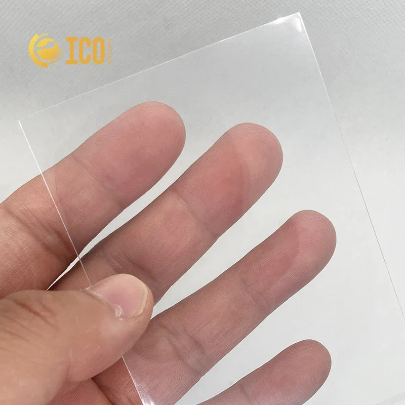Fundas transparentes para cartas de póker, Protector de cartas de póker de tres reinos, película interior, 200-1000 piezas, 64x89mm