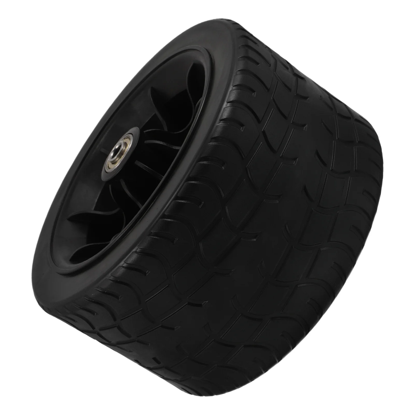 

Heavy Duty Outdoor Dual Bearings Replacement Tires Garden Utility Cart All-road Support Durable Materials