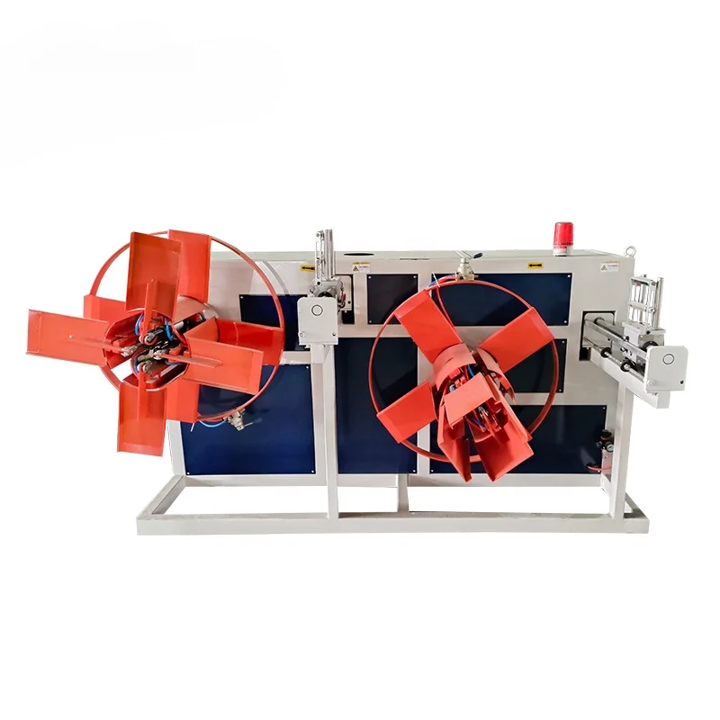 Fully automatic plastic pipe rolling machine