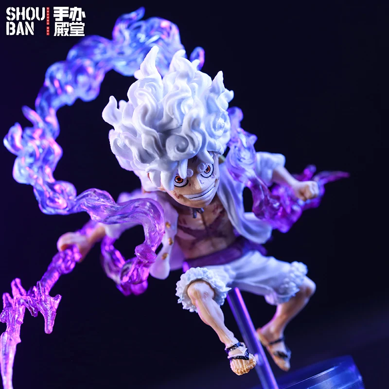 Anime Rufy Figura 10 cm Mini Cieco Scatola Rufy Gear 5 Sun God Nika Action Figures Modello in PVC Collezione di Bambole Giocattolo Regalo Del Capretto