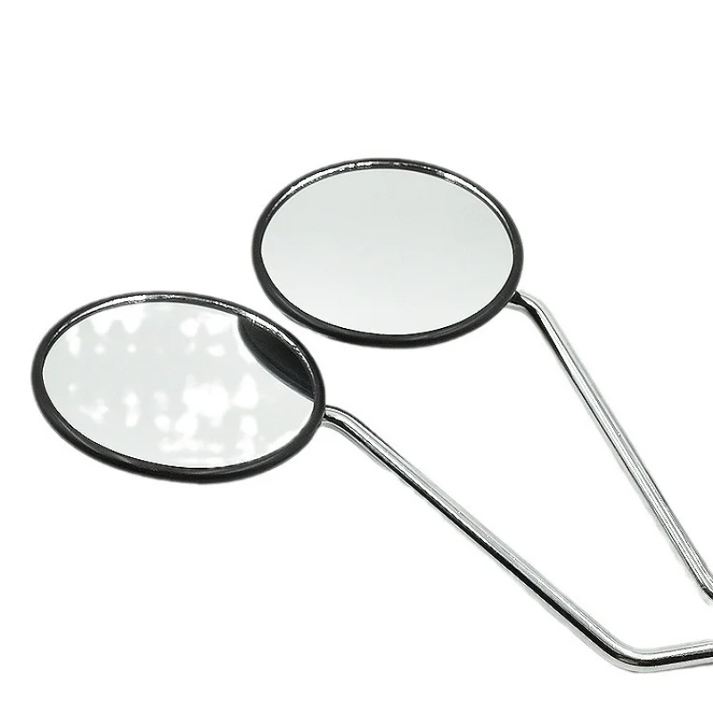 Motorcycle Left & Right Rearview Mirror, Durable 8mm Mount Mirror Fit for CG125 ZJ125 Jialing JH70 70cc 125cc.