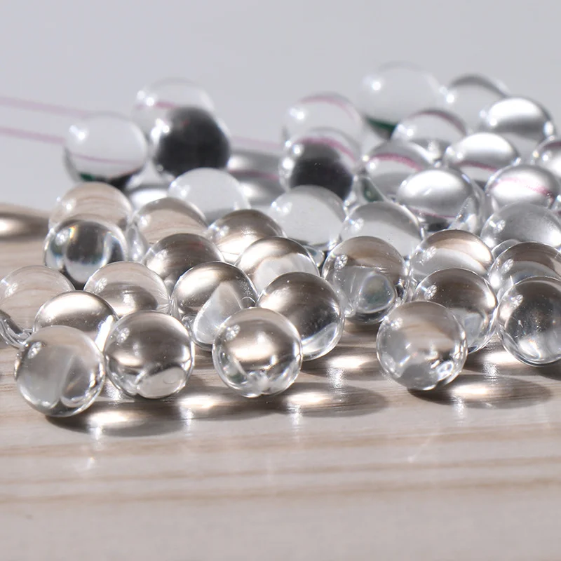 

100pcs 12mm Clear Glass Marbles Solid Round Glass Beads for Vase Fillers, Fish Tank Decor, Wedding Party Centerpieces, DIY Craft