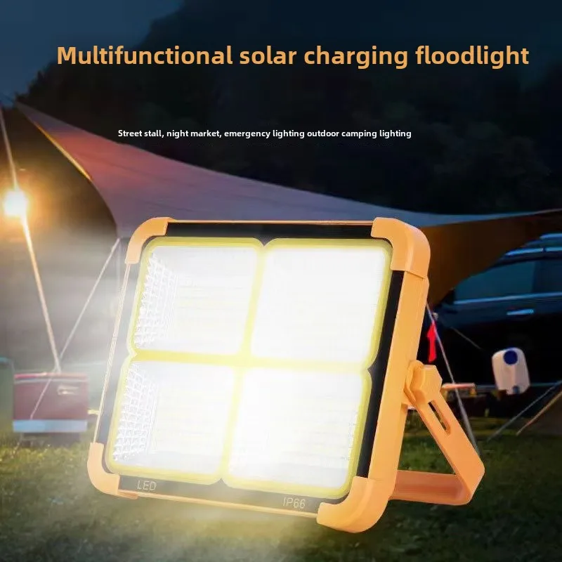 New Super Bright Solar Outdoor Light Stall Night Market Hanging Light Charging Light Emergency Light LED Lighting Camping Light