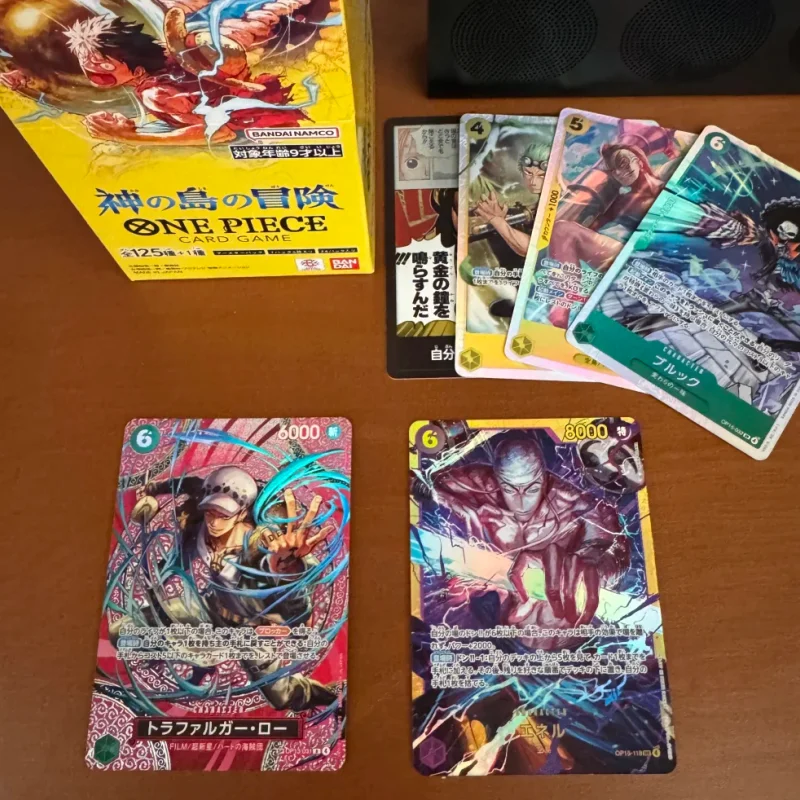 

Genuine In Stock Bandai One Piece Op01-Op16 Series Card Game Anime Peripheral Collection Card Battle Decoration Toy Boy Gift