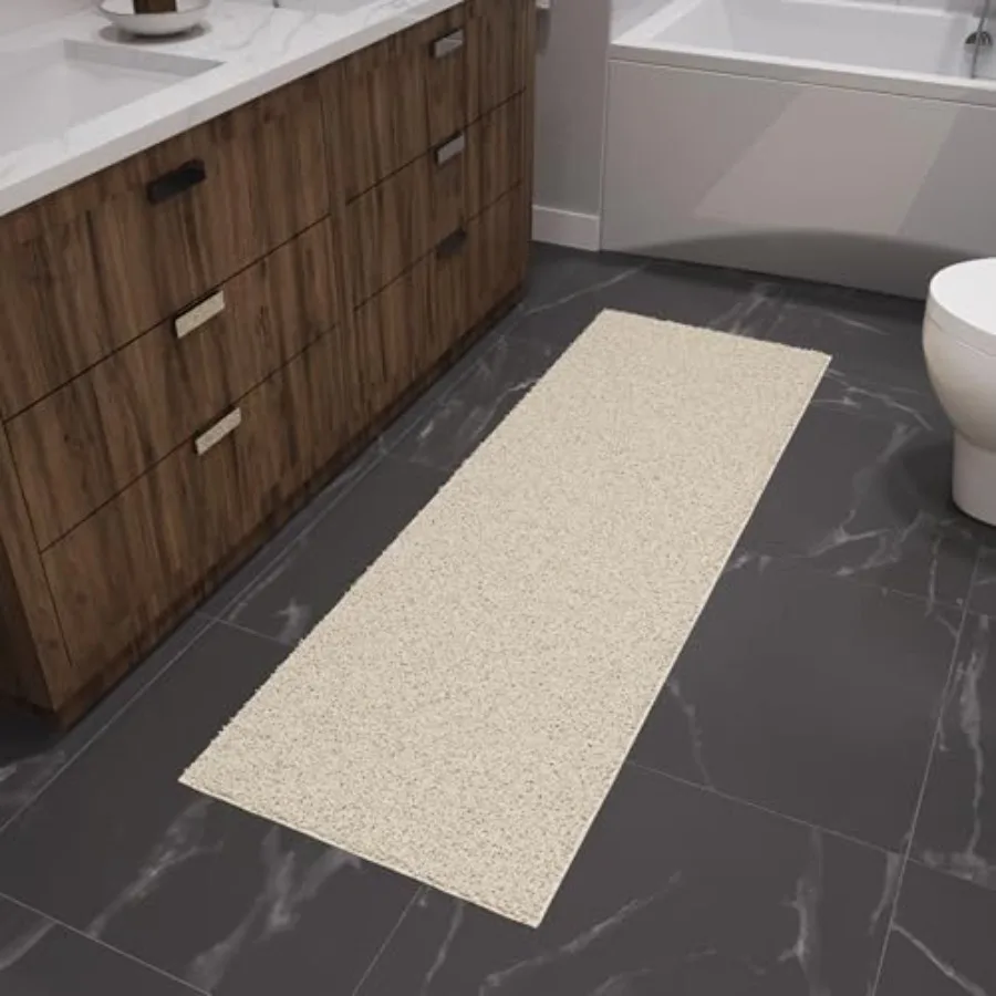 

Non-Slip Bathroom Mat, Plush Soft Shag Bath Rug, Floor Mat for Entry Areas and Bedrooms