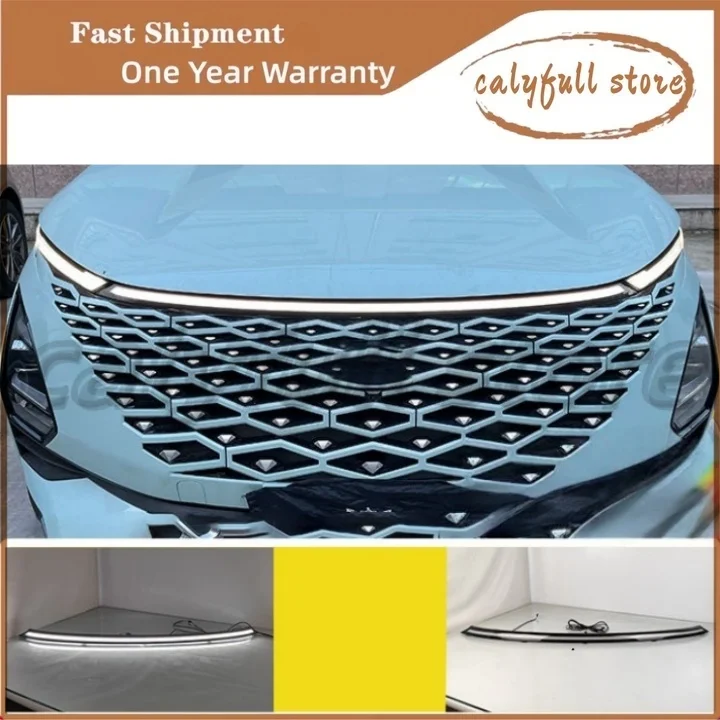 

LED Daytime Running Light Headlight Headlamp For Chery OMODA C5 2022-2024 Front Bumper Head Light Head Lamp Grill Light