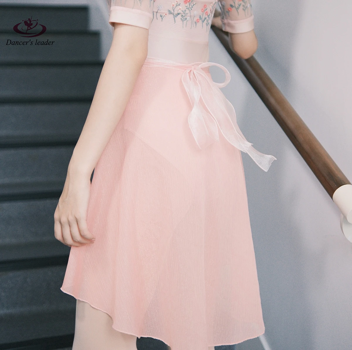 Balletrok Glinsterende Grapefruit Roze Dansrok Volwassen Jumpsuit Meisje Oefenen Ballet Minirok Foto