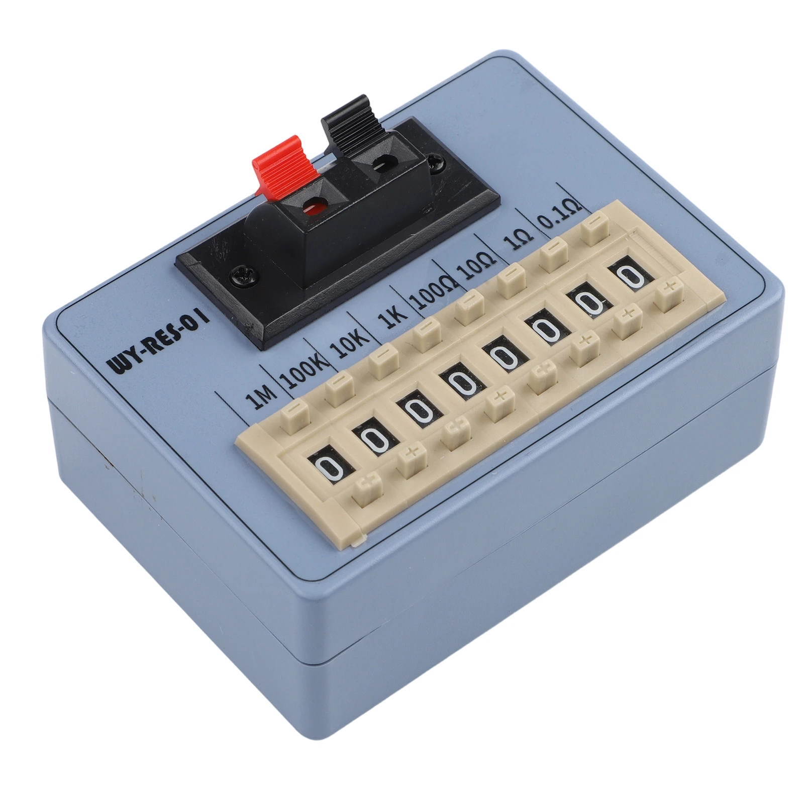 WY-RES-01 Einstellbare Widerstandsbox, kompaktes, tragbares Widerstands-Einstellwerkzeug für elektronische Tests und DIY-Schaltkreiskalibrierung – Detail 9