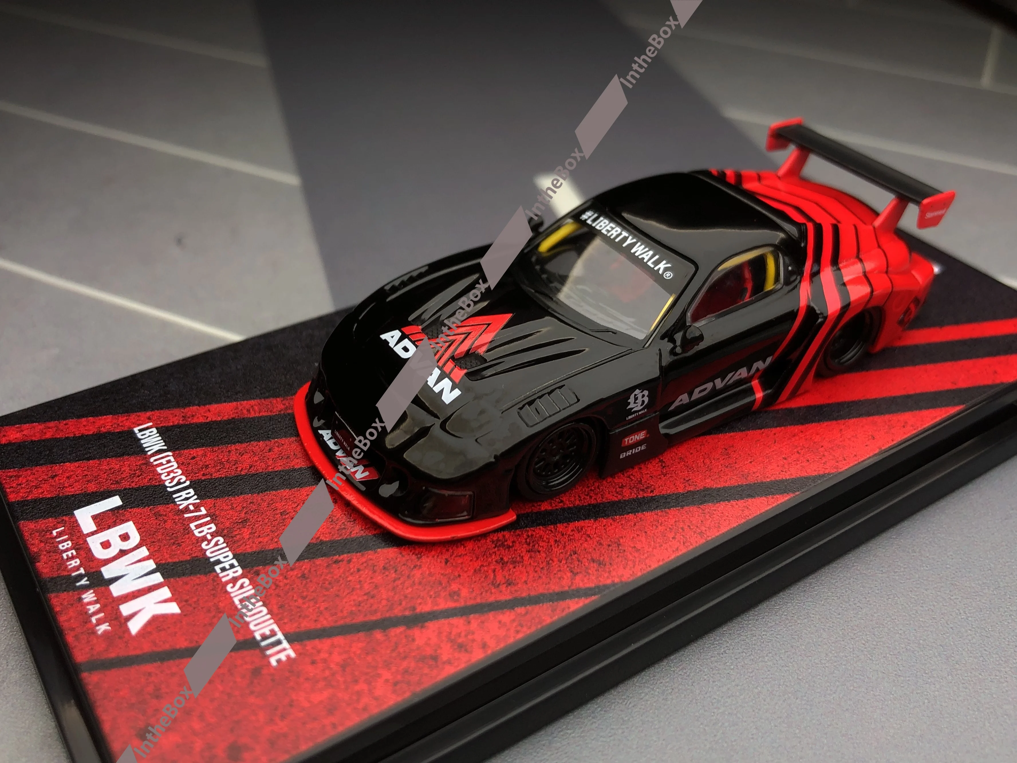 

Inno Inno64 1/64 Rx7 Advan LBWK Diecast Model Car Collection Limited Edition Hobby Toys