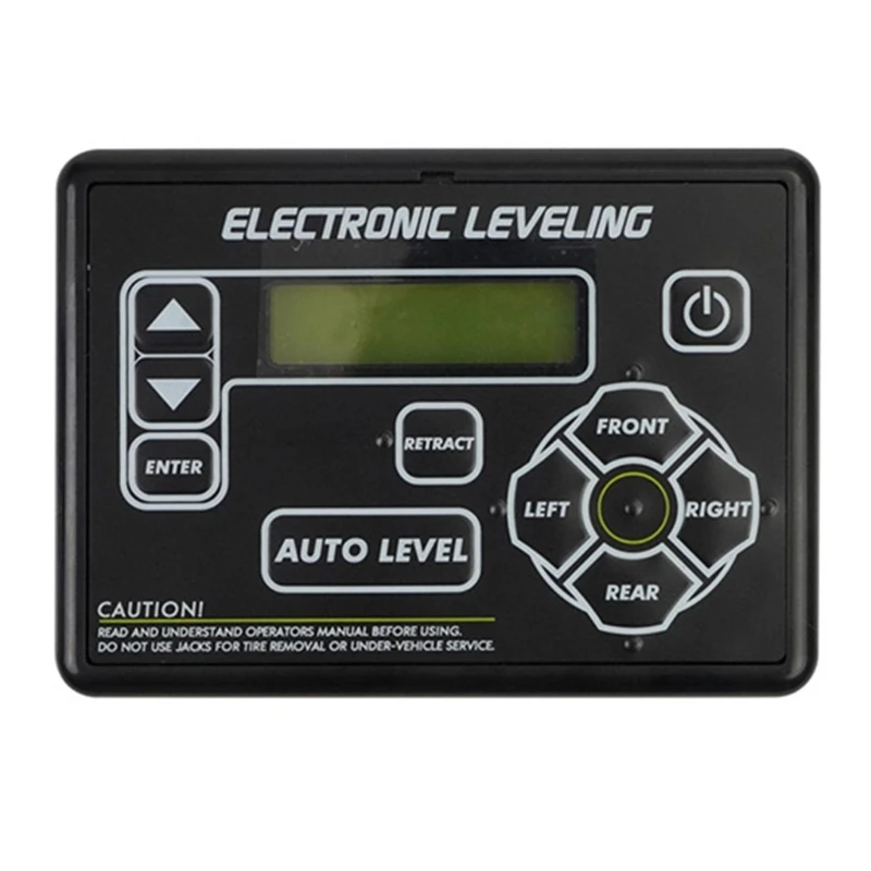 Electronic Leveling Control Panel Replacement RVs Leveling Touchpad for 5th Wheel with Auto Leveling Button