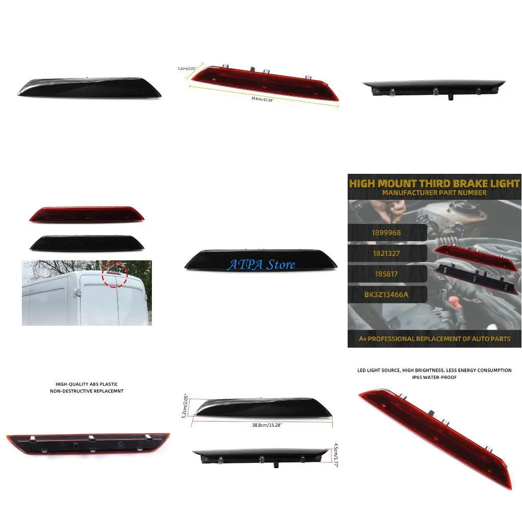 

U13C Center High Mount 3rd Brake Stop Lamp Turn Light for Transit BK3Z13466A