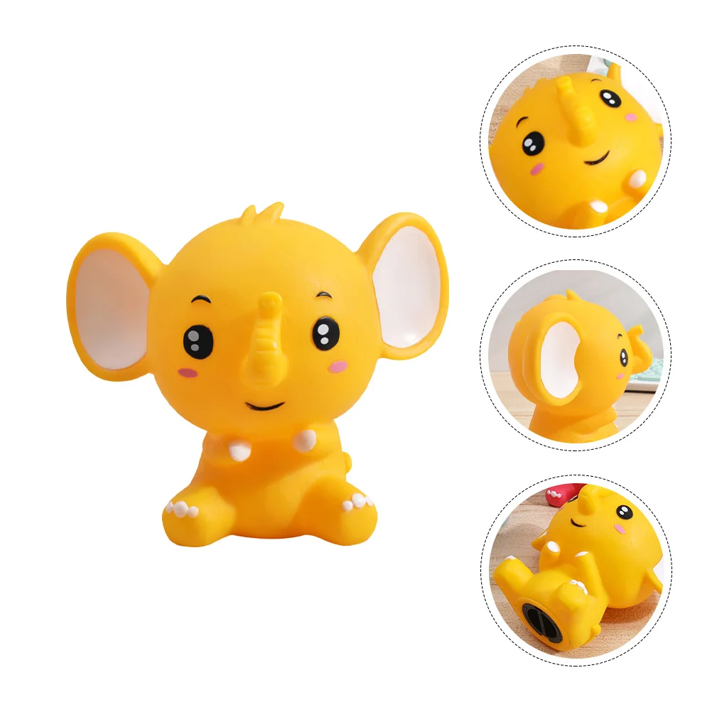 

Elephant Piggy Bank Saving Jar s Money Vinyl Coin Pot Gifts Desktop Shaped Child Decoration