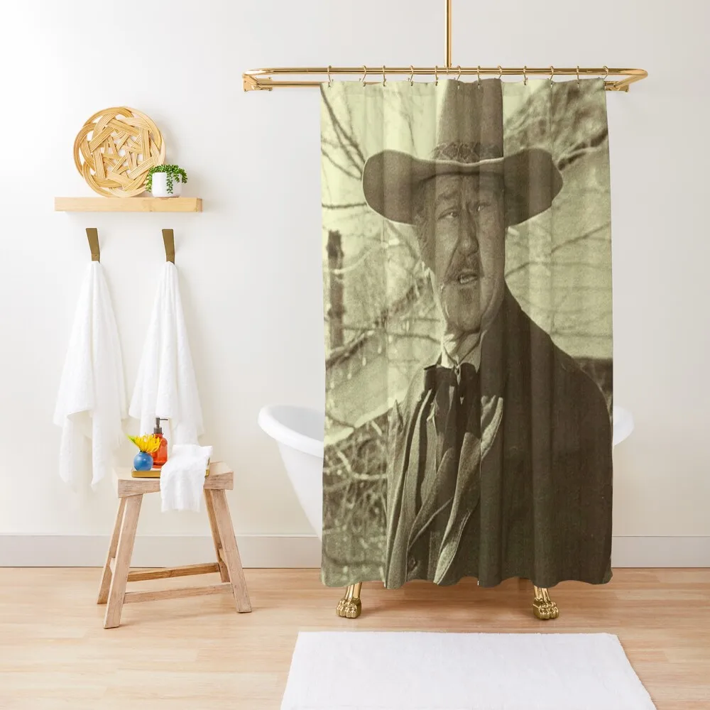 

The Shootist Shower Curtain In The Bathroom Shower Waterproof Bathroom Showers Bathroom Shower Set Curtain