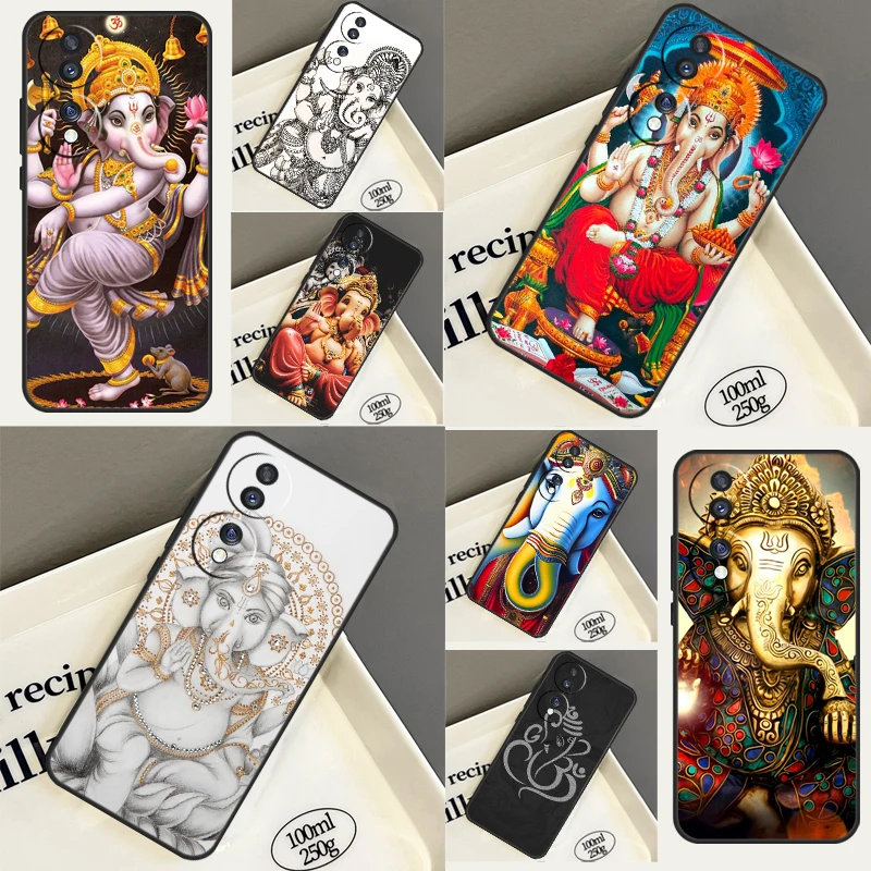 Ganesh Elephant God Case For Huawei P30 Pro P40 P20 Lite P Smart Z Nova 9 Honor 70 50 X8 X9a Magic 5 Pro Cover