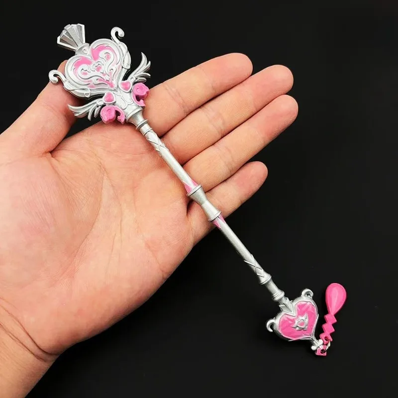 20 سنتيمتر لعبة للسلام كوس نماذج سبيكة معدنية الدعائم الحلي السيوف لعبة الطرفية أنيمي الكرتون Kawaii جمع هدايا عيد الميلاد