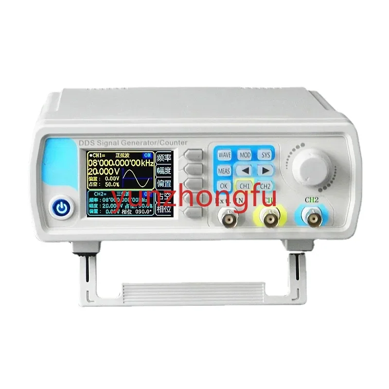 JDS6600 Dual Channel Fully CNC DDS Arbitrary Wave Function Signal Generator Pulse Signal Source Frequency Meter