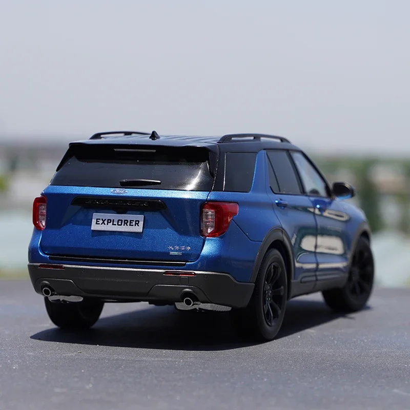 1:18 New Ford Explorer 2021 6th Generation SUV Alloy Diecast Model Toy Car Miniature Gifts Altis Original Box Collection