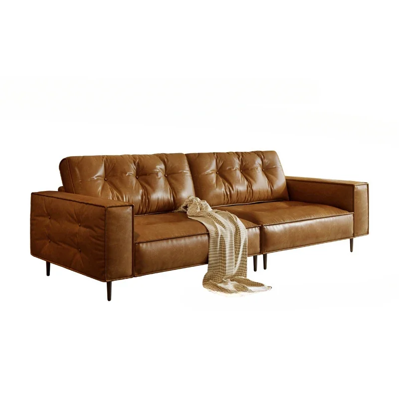 Modern simple fabric sofa L-shaped living room furniture sofa combination