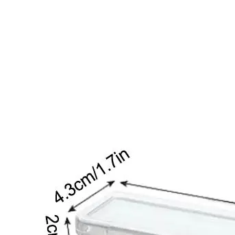 Portable Toothbrush Box Plastic Travel Toothbrush Case Transparent Toothbrush Holder Organizer Travel Practical Accessories