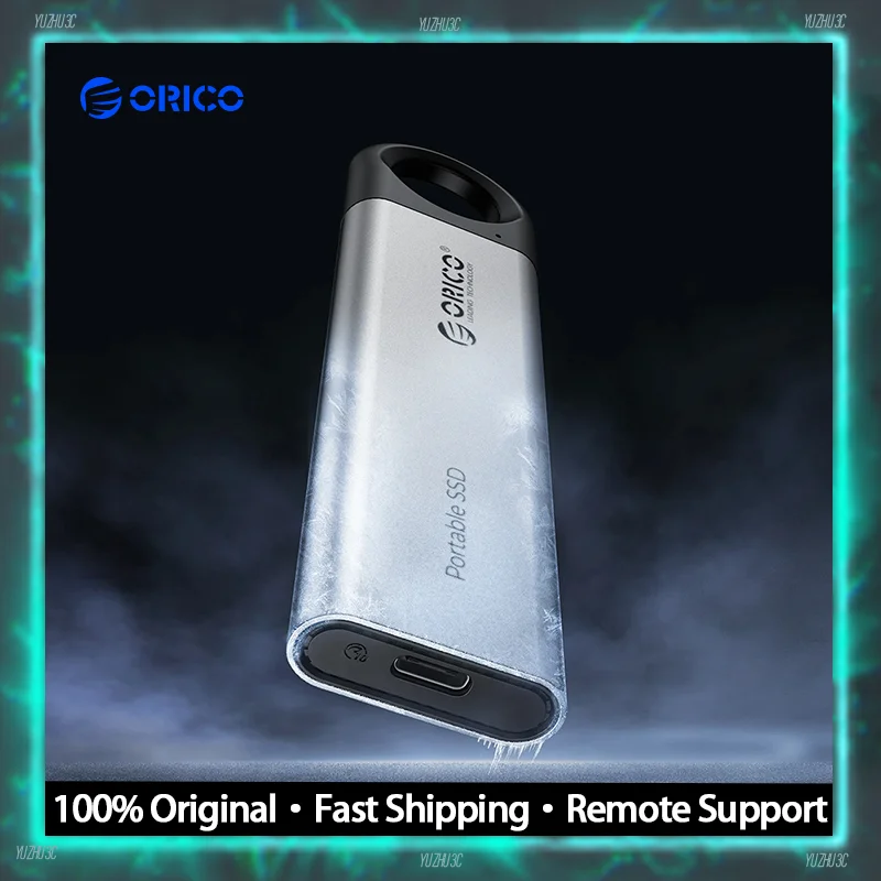 

ORICO C5 C10 Portable SSD 128GB–2TB USB-C External Solid State Drive with Hanging Hole Design High-Speed Transfer up to 1050MB/s