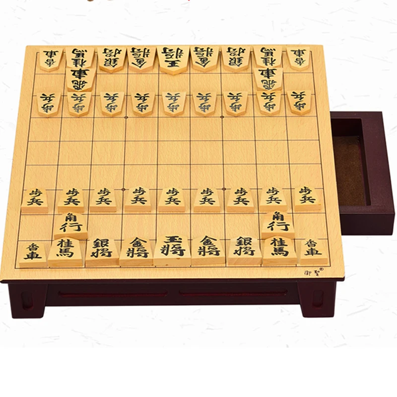 

Luxury Shogi Wood Board Games Pieces Chess Set Luxury Organizer Professional Top Shogi Official Juegos De Mesa Family Games