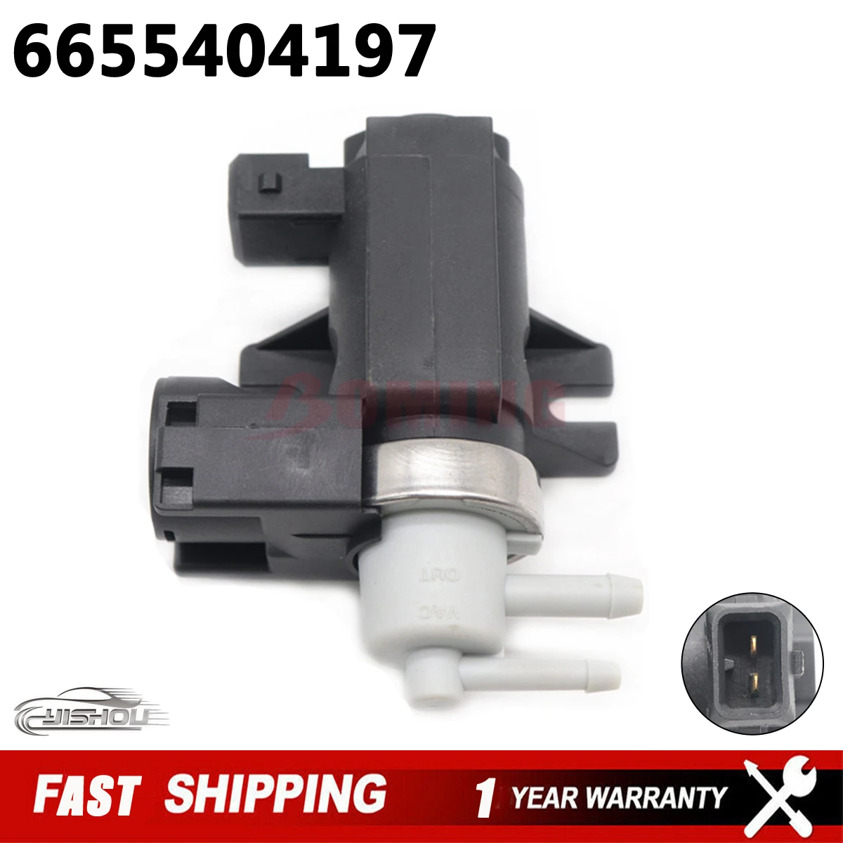 For SsangYong Actyon Sports Kyron Rexton +D20 6645400097 A6655404197 6655404197 Car Turbo Boost Pressure Solenoid Valve