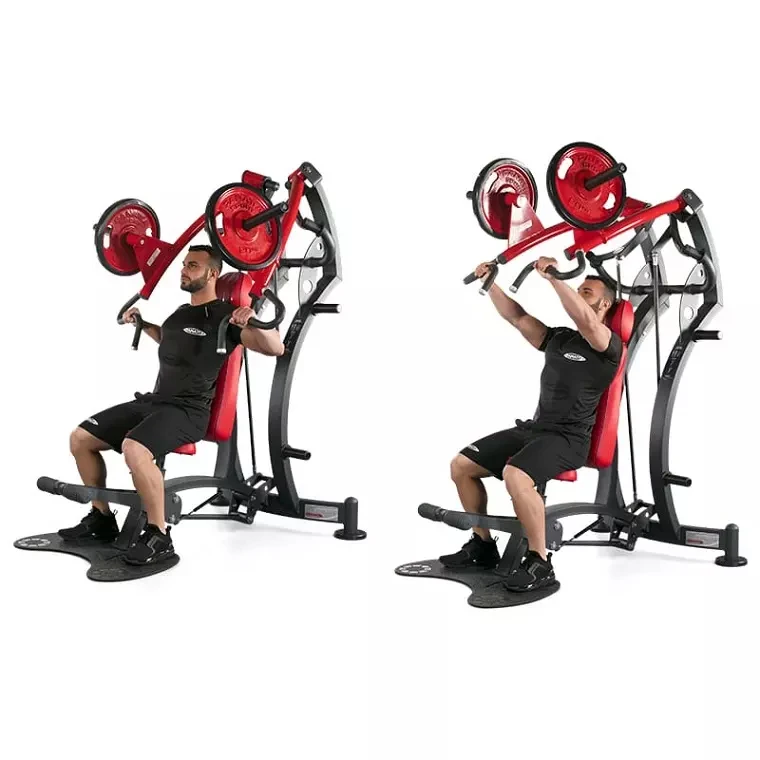 تخصيص معدات اللياقة البدنية الصالة الرياضية التجارية تدريب القوة المنحدر آلة الصحافة الصدر لممارسة مدرب الجسم