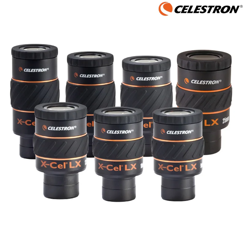 

Celestron Eyepiece X-CEL LX Wide Angle High Definition Large Caliber High Powered Telescope Eyepiece Accessories 5mm 7mm 9mm