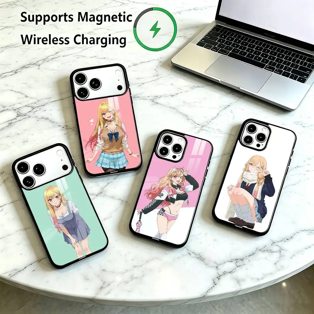 My Dress-Up Darling Marin-Kitagawa  Phone Case For iPhone18 17,16,15,14,13,12,11 Plus,Pro Allows magnetic wireless charging Gift