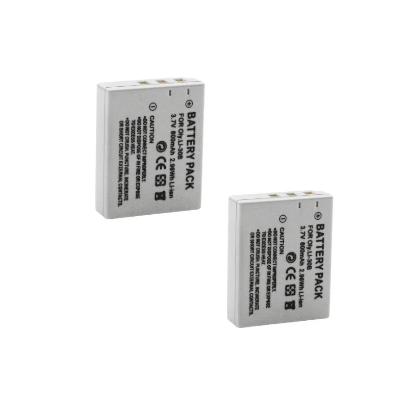 Nowa bateria Li-30B Li 30B 3.7V 800mAh do aparatów Olympus Stylus Verve Digital, Digital S, Μ-Mini Digital, Μ-Mini Digital S