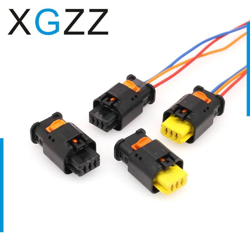 1-1801178-1-4 is suitable for Peugeot/Citroen waterproof wiring harness connector 3-wire sensor plug